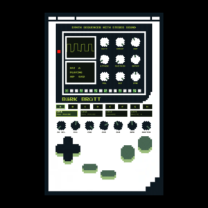 BÄRK BRÜTT - Game Boy Synth (VST3 / AU / Max for Live)